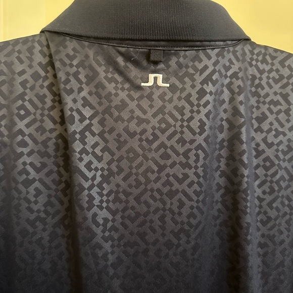 NWT J Lindenberg Size XXL Slim Golf Polo Navy Blue - Picture 10 of 10